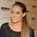 Lauren Conrad smiles at the launch of her Kohl’s clothing line in West Hollywood on October 1, 2009