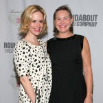 Former couple Sarah Paulson and Cherry Jones in happier times in April 2009