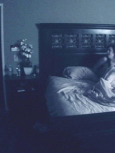 A young couple experiences “Paranormal Activity”