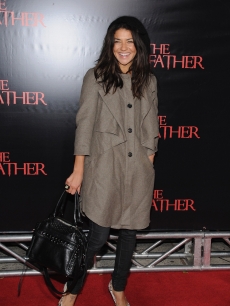 Jessica Szohr attends the premiere of ‘The Stepfather’ at the SVA Theater, NYC, October 12, 2009