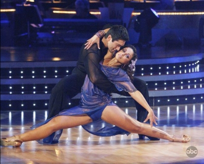 Dmitry Chaplin and Mya heat up the ballroom during Week 3 of ‘Dancing’