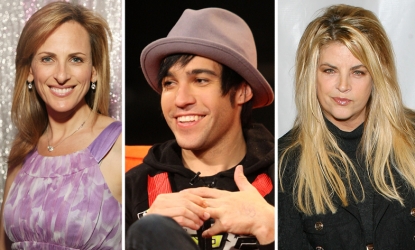 Marlee Matlin, Pete Wentz, Kirstie Alley