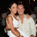 Bethanny Frankel and new fiance Jason Hoppy before their engagement on May 16, 2009