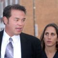 Jon Gosselin speaks with the media as he leaves Montgomery County Courthouse after a hearing regarding his divorce from wife Kate Gosselin, October 26, 2009 in Norristown, Pennsylvania