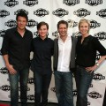 ‘Glee’ stars Cory Monteith, Chris Colfer, Matthew Morrison and Jane Lynch arrive to the 27th Annual Los Angeles Gay & Lesbian Film Festival screening of ‘Glee’ held at the Director’s Guild of America on July 18, 2009 in Los Angeles, Calif.