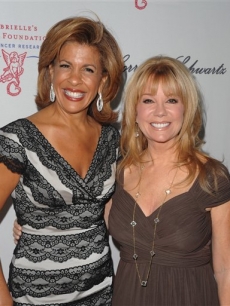 Hoda Kotb and Kathie Lee Gifford are all smiles at the 2009 Angel Ball benefiting The Gabrielle’s Angel Foundation for cancer research at Cipriani Wall Street in New York City October 20, 2009