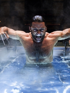 Hugh Jackman in a scene from ‘Wolverine’