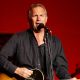 Kevin Costner rocks out with his band Modern West at the McDonalds Fundraising Gala at the Hyatt Hotel in Berlin, Germany on October 17, 2009