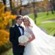 Ivanka Trump and Jared Kushner on their wedding day at Trump National Golf Club Bedminster, New Jersey on October 26th, 2009