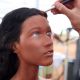 Nicole from ‘America’s Next Top Model’ is turned into a bi-racial model for a photo shoot