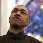 Mark Ndesandjo, the half-brother of President-elect Barack Obama, attends a charity concert in Shenzhen, China, January 16, 2009