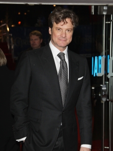 Colin Firth arrives for the World Film Premiere of Disney’s ‘A Christmas Carol’ at the Odeon Leicester Square, London, November 3, 2009
