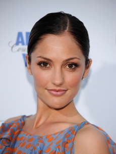 Minka Kelly poses at the '(500) Days of Summer’ premiere in Hollywood on June 24, 2009