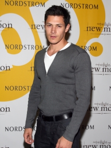 Alex Meraz attends ‘The Twilight Saga : New Moon’ Cast tour at Nordstrom in Canoga Park, California on November 5, 2009 