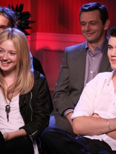 Jamie Campbell Bower, Dakota Fanning, Michael Sheen and Cameron Bright talk ‘New Moon’ with Access, LA, Nov. 6, 2009