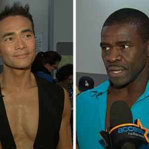 Mark Dacascos & Michael Irvin’s ‘Dancing’ Goodbye (November 3, 2009)