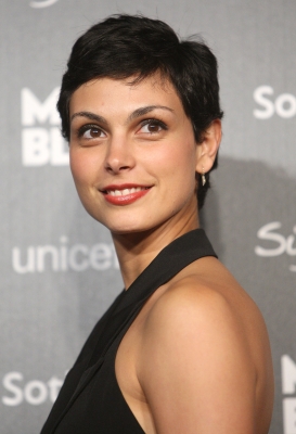 Morena Baccarin arrives at the UNICEF benefit gala auction hosted by Montblanc, Beverly Hills, September 17, 2009