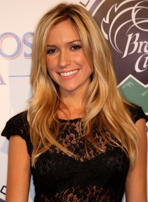 Kristin Cavallari is all smiles at the Breeders’ Cup Winners Circle event in Los Angeles on November 5, 2009