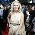 The lovely Carrie Underwood on the red carpet at the 2009 American Music Awards at the Nokia Theatre L.A. Live in LA on November 22, 2009