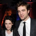 Kristen Stewart and Robert Pattinson arrive at the afterparty for the premiere of Summit Entertainment’s ‘The Twilight Saga New Moon’ at the Hammer Museum on November 16, 2009 in Los Angeles, California