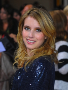 Emma Roberts hits the red carpet at ‘The Twilight Saga: New Moon’ premiere held at the Mann Village Theatre, Los Angeles, November 16, 2009 