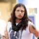 Nathan Followill of The Kings Of Leon relaxes between sets on NBC’s ‘Today’ concert series at Rockefeller Center on July 31, 2009 in New York City