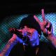Chris Brown performs on-stage during the LA leg of his Fan Appreciation Your at the Avalon on November 18, 2009 in Hollywood, California