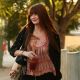A smiling Mischa Barton is spotted on November 24, 2009 in Los Angeles, California
