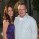 Tom Arnold and Ashley Groussman arrive at the season two premiere of the FX television series ‘Sons of Anarchy’ at the Paramount Theatre, Los Angeles, August 23, 2009