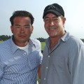 Jon Gosselin and Michael Lohan step out in Southampton on July 25, 2009