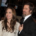 Angelina Jolie and Brad Pitt step out the UNICEF Ball honoring Jerry Weintraub held at the Beverly Wilshire Hotel on December 10, 2009 in Beverly Hills, California