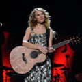 Taylor Swift performs onstage during Z100’s Jingle Ball 2009 presented by H&M at Madison Square Garden on December 11, 2009 in New York City