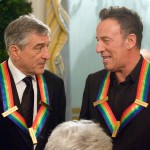 Robert De Niro and Bruce Springsteen share a moment at the Kennedy Center Honors following the Artist’s Dinner at the U.S. Department of State in Washington, D.C. on December 5, 2009
