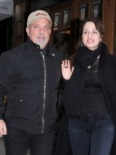 Billy Joel and daughter Alexa Ray Joel in October 2009