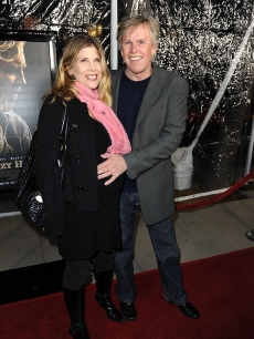Gary Busey and Steffanie Sampson arrive at the premiere Of Fox Searchlight’s ‘Crazy Heart’ on December 8, 2009 at the Academy of Motion Picture Arts and Sciences in Beverly Hills, California