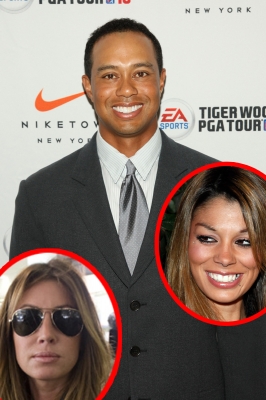 Tiger Woods, Rachel Uchitel, Jaimee Grubbs