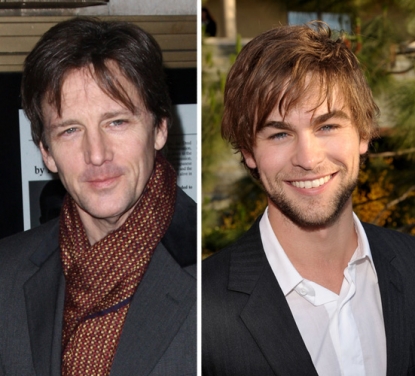 Andrew McCarthy and Chace Crawford