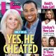 Elin Nordegren and Tiger Woods on the cover of Us Weekly, Jaimee Grubbs in photo beneath them, Dec. 2009