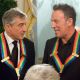 Robert De Niro and Bruce Springsteen share a moment at the Kennedy Center Honors following the Artist’s Dinner at the U.S. Department of State in Washington, D.C. on December 5, 2009
