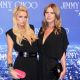 Paris Hilton & sister Nicky Hilton arrive at the Jimmy Choo for H&M Collection event in Hollywood on November 2, 2009