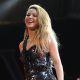 Shakira smiles on stage at the Y 100 Jingle Ball 2009 in Fort Lauderdale, Fla., on December 12, 2009