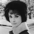 Audrey Hepburn steps out in the snow in a fur hat, ‘Charade,’ 1963