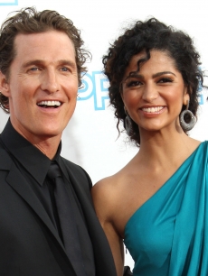 Matthew McConaughey and Camila Alves in June 2009