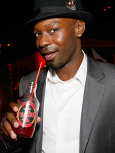 Nelsan Ellis attends the after party for the Los Angeles premiere of HBO’s series ‘True Blood’ at the Cinerama Dome on September 4, 2008 in Hollywood, California