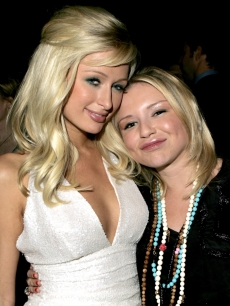 Paris Hilton and Casey Johnson in April 2005