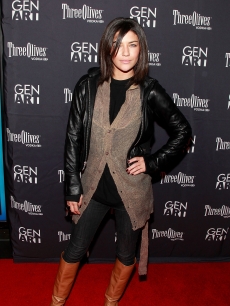 ‘Gossip Girl’ star Jessica Szohr attends the premiere of ‘Youth In Revolt’ at the Regal Cinemas Union Square on January 5, 2010 in New York City