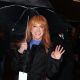 Kathy Griffin waves in Times Square for News Year’s Eve on December 31, 2009 in New York City