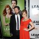 A pregnant Amy Adams and fiance Darren Le Gallo attend the premiere of ‘Leap Year’ at Directors Guild Theatre, NYC, January 6, 2010 