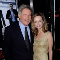 Harrison Ford and Calista Flockhart are all smiles at the premiere of CBS Films’ ‘Extraordinary Measures’ on January 19, 2010 in Los Angeles, California