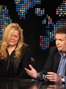 Brittany Murphy’s mother, Sharon, and husband Simon Monjack on CNN’s ‘Larry King Live’